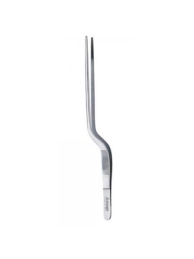 Triangle Tweezers Double Cranked 14 cm