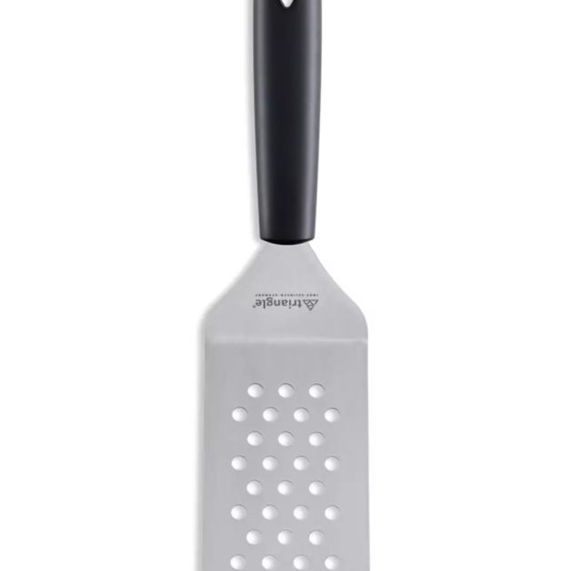 Triangle Spatula Cranked Perforated Various Sizes