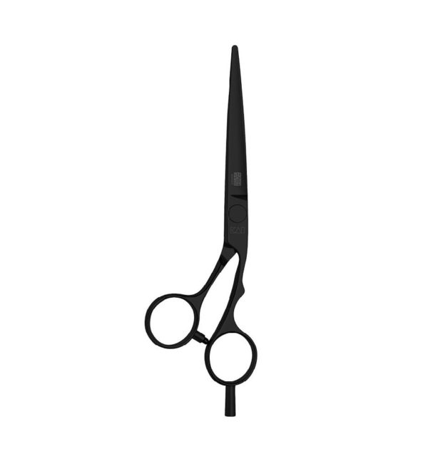 KASHO Silver Black Hair Scissors Various Sizes