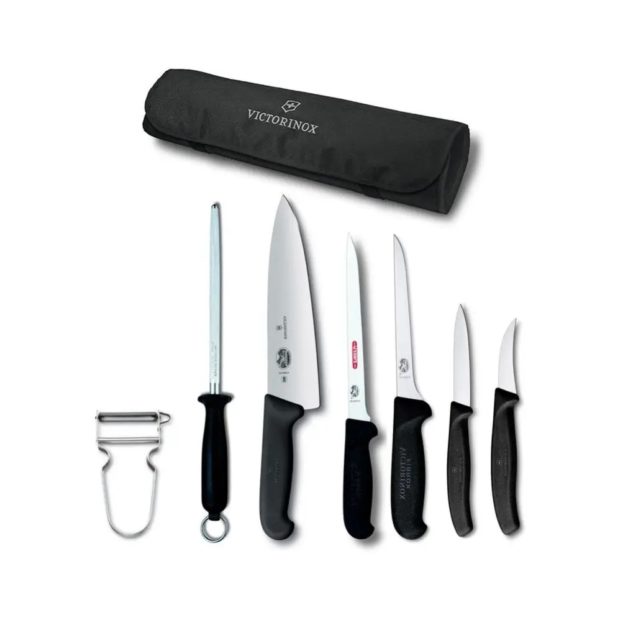 Victorinox Σετ Μαχαίρια Για Σεφ Και Θήκη Μεταφοράς Προσφορά 7 τμχ Victorinox Σετ Μαχαίρια Για Σεφ Και Θήκη Μεταφοράς Προσφορά 7 τμχ
