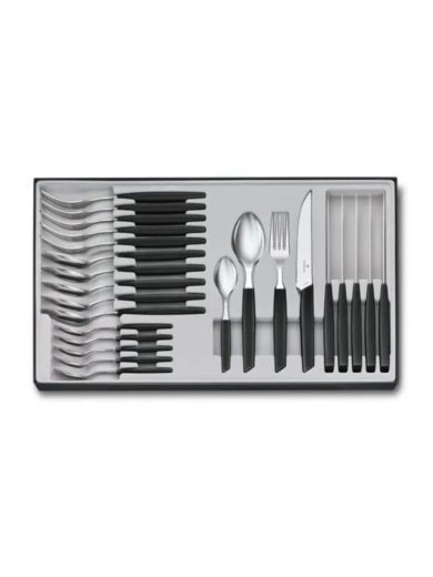 Victorinox Swiss Modern Table Set 24 pieces Various Colors