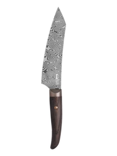 DUE CIGNI Coquus Kengata knife 18 cm Granadillo Wood
