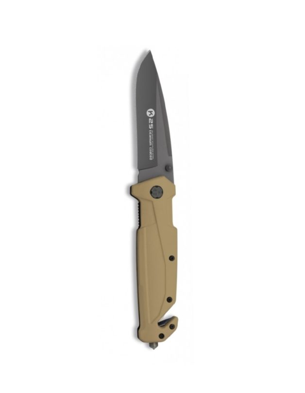 K25 Survival Forlding Knife 9 cm + Sheath