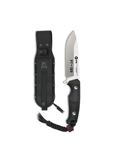K25 PT-109 Tactical knife 14 cm + sheath