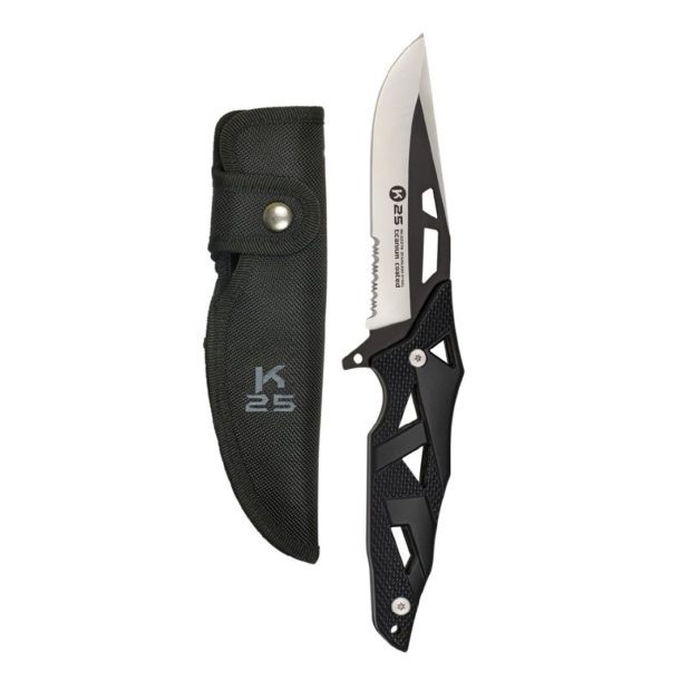 K25 Tactical Knife 10.8 cm + sheath