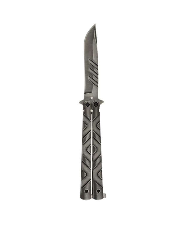 Albainox Stone Finished Butterfly Knife 9.2 cm