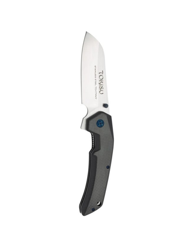 Tokisu Folding Knife Carbon Fiber 10 cm
