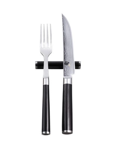 KAI Shun Classic Cutlery set Black Stainless Steel 2pcs