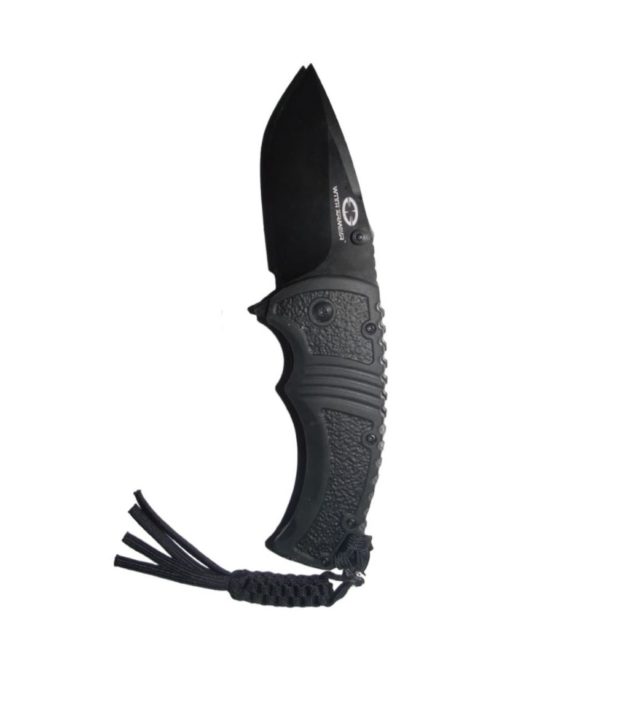 WithArmour Folding Knife Black B 8 cm
